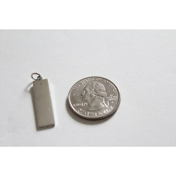 Sterling Silver Pine Tree Charm with Bronze Sun - Picture 5 of 5